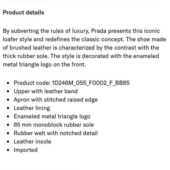 Prada Loafers Women’s size 8.5 - Picture 8 of 15